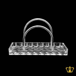 Personalized-Crystal-Letter-Holder-For-Desktop-Customized-With-Your-Name-Designation-Logo