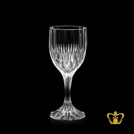 Sophisticated-crystal-sherry-glass-embellished-with-hand-crafted-frosted-leaf-cuts-2-oz