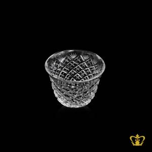 Crystal-Arabic-coffee-cawa-cup-with-handcrafted-cutting-patterns