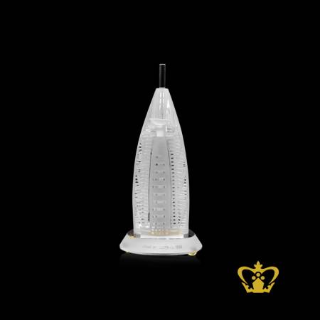 Dubai-famous-landmark-Burj-Al-Arab-crystal-replica-gift-tourist-souvenir-customized-logo-text