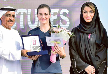 Crystal Gallery Trophies Presented to Winners of the Dubai Women’s Run 2016