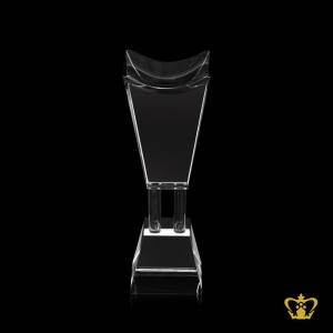 Replica-of-Bakhoor-Crystal-Traditional-UAE-National-Day-Corporate-Gift-Tourist-Sovenir-10-Inch-Customized-Logo-Text-