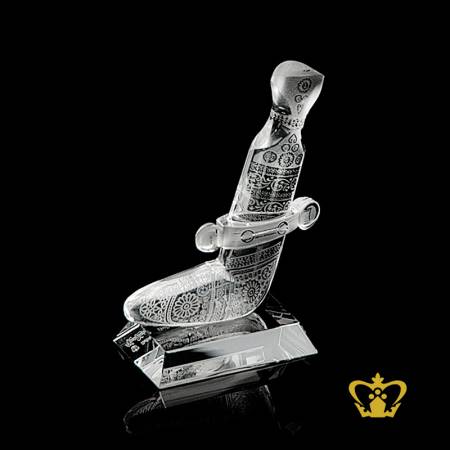 Tourist-souvenir-traditional-crystal-Khanjar-replica-corporate-gift-Customized-Logo-Text