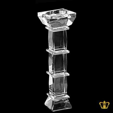 Sophisticated-handcrafted-crystal-candle-holder