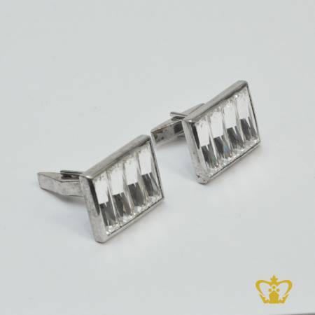 Metal-cufflink-embellished-with-crystal