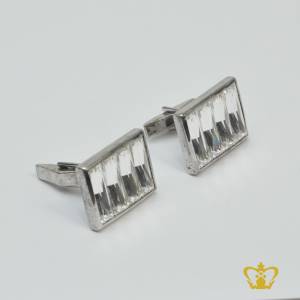 Metal-cufflink-embellished-with-crystal