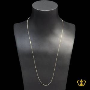 Elegant-silver-classic-chain-stylish-accessory-for-her