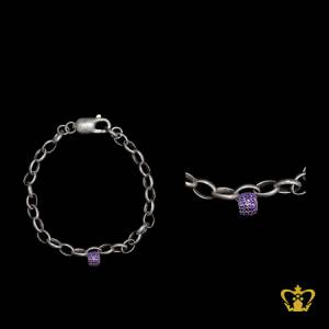 Crystal-purple-bead-large-hole-for-fit-charm-bracelet-perfect-gift-for-her
