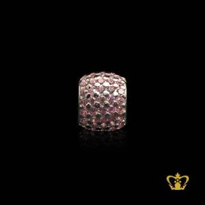 Crystal-pink-and-white-bead-large-hole-for-fit-charm-bracelet-perfect-gift-for-her