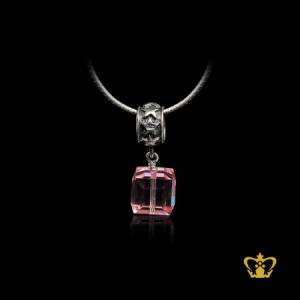 Crystal-handing-bead-pink-color-for-fit-charm-bracelet-perfect-gift-for-her