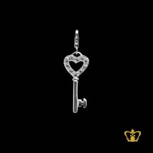 Silver-key-charm-for-bracelets-lovely-gift-for-her