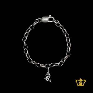 Silver-twin-dolphin-charm-for-bracelets-lovely-gift-for-her