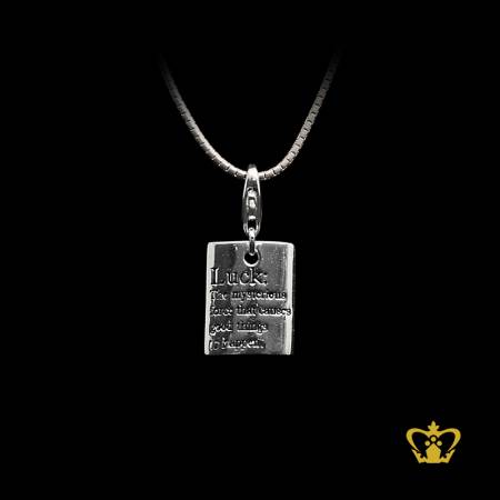 Classy-silver-bracelet-charm-theme-luck-exquisite-lovely-gift-for-her