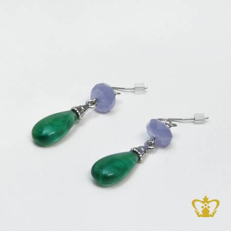 Women-elegant-blue-crystal-drop-earring-a-designer-lovely-gift-for-her