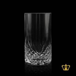 Gorgeous-handcrafted-design-with-intense-diamond-and-leaf-cuts-rising-from-the-bottom-around-the-body-crystal-glass-juice