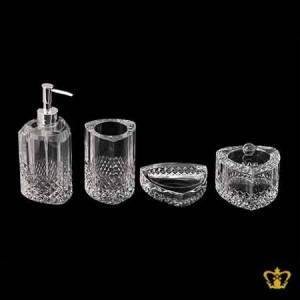 Crystal-Bath-accessories-a-sophisticated-matching-set