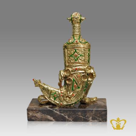 Tourist-souvenir-traditional-Khanjar-replica-corporate-gift-Customized-Logo-Text