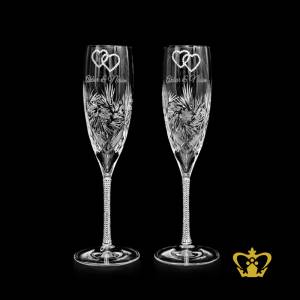 RCR-SET-OF-CHAMPAGNE-GLASS-20CL-SURAJ-WITH-DIAMOND-HEART