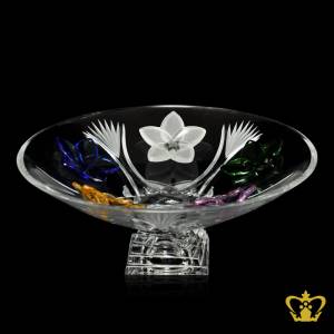 SHANTUNG-FOOTED-BOWL-36CM-WITH-FLOWER