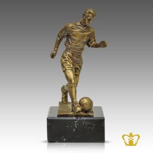 ANG-FOOTBALL-PLAYER-REPLICA-BROWN-8IN-W-M-BASE