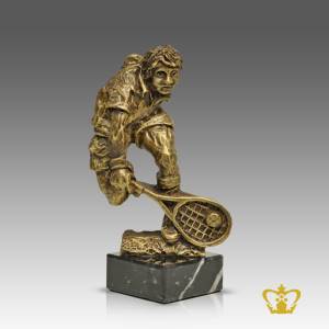ANG-TENNIS-PLAYER-REPLICA-BROWN-8IN-W-M-BASE
