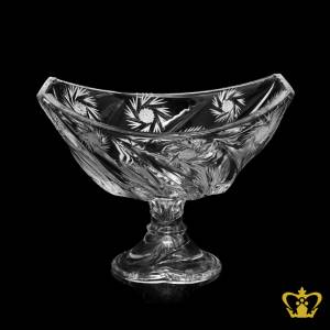 SOGA-WAVE-FOOTED-BOWL-28CM-SURAJ-PATTI