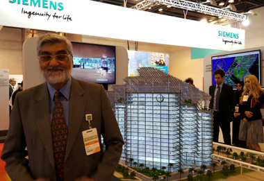 3D Laser Masterpiece of H.H. Sheikh Mohammed at WETEX 2016