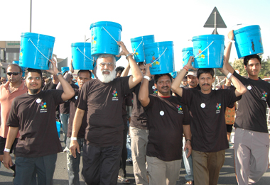 Water Bucket Walk