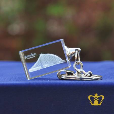 Jumeirah-Beach-Hotel-Dubai-famous-landmark-3d-laser-engraved-crystal-cube-key-chain-Tourist-Souvenir-leaving-UAE-Gift-