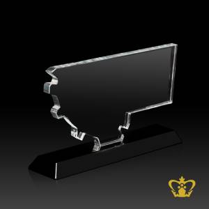 Personalize-crystal-plaque-cutout-with-black-base-customized-text-engraving-logo