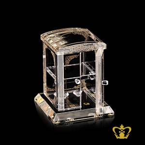 Crystal-dressing-table-jewelry-box-with-golden-handcrafted-design-pattern-exquisite-gift-for-her