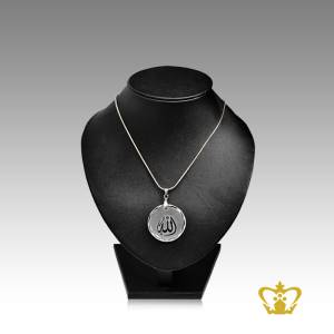 Arabic-word-calligraphy-Allah-engraved-crystal-diamond-cut-pendant-religious-Islamic-occasions-Ramadan-gift-Eid-souvenir