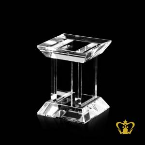 Personalized-Crystal-Desktop-Business-Card-Holder