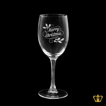 Manufactured-Crystal-Wine-Glass-Themed-Merry-Christmas