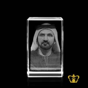 CUBE-50X80MM-UAE-DUBAI-SH-MOHAMMED-BIN-RASHID-AL-MAKTOUM-3D