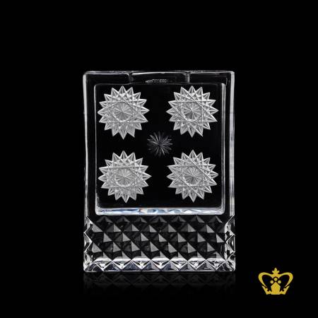 Personalized-Crystal-Pad-Holder-For-Desktop-Customized-With-Your-Name-Designation-Logo
