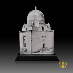 Custom-made-cutout-Syedna-Hatim-Roza-with-black-crystal-base