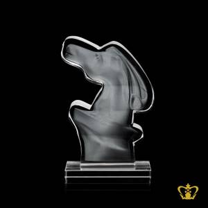 Horse-Trophy-3D-Cutout-Clear-Base-Crystal-Customized-Logo-Text-