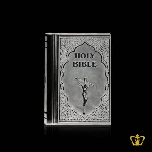 Holy-bible-crystal-book-replica-with-crucifix-engraved-baptism-Easter-Christian-occasions-Christmas-gifts