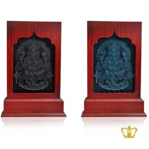 Religious-Spiritual-Holy-Gift-Ganesh-3D-Frame-Indian-Festival-Diwali-Celebration-Hindu-God