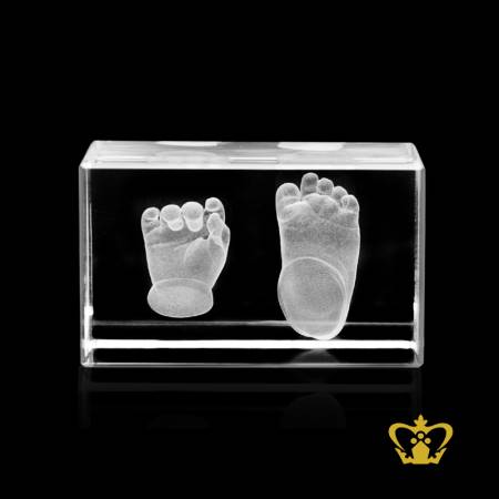 New-born-baby-3D-laser-engraved-crystal-cube-celebration-birthday-gift-special-occasions-souvenir-customized-personalized-logo-text