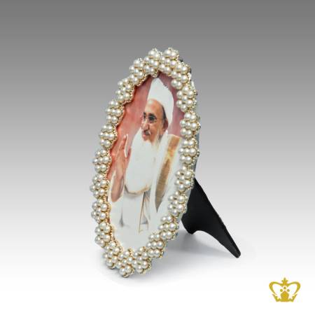 FT-PUTTER-OVAL-PEARL-PHOTO-FRAME-7X5IN-MOULANA
