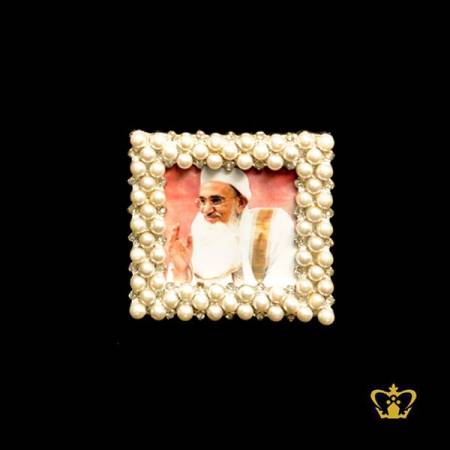 T-PUTTER-SQUARE-PEARL-PHOTO-FRAME-4X4IN-MOULANA