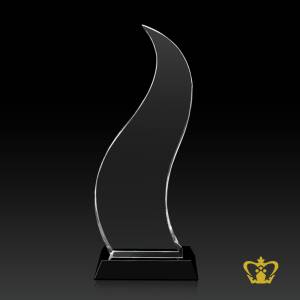 CG-PENGUINE-TROPHY-12IN-FLAME-SHAPE-