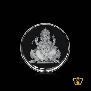 BLG-DIAMOND-PAPER-WEIGHT-100MM-GANESH-2D-LASER