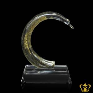 PRE-SNAKE-TROPHY-29CM-C-SHAPE-GOLD-W-ECO