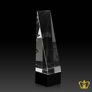 CG-SLANT-TROPHY-12IN-W-BLACK-BASE-MIRROR