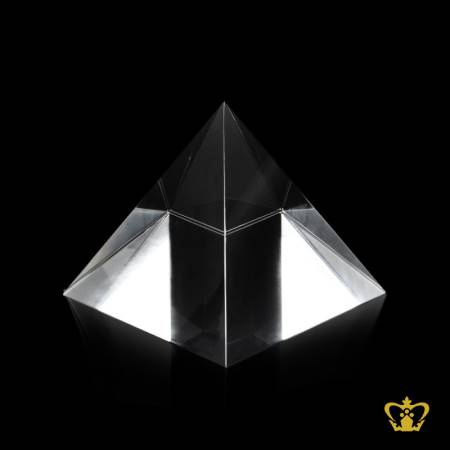 CG-PYRAMID-130X130MM-CLEAR