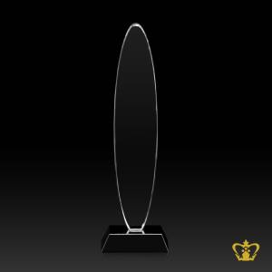 CG-OVAL-TROPHY-10-5X2-5IN-CLEAR
