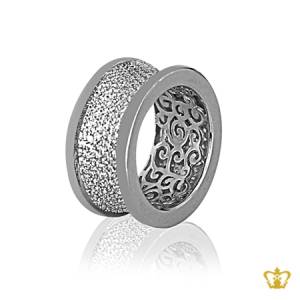 Stylish-chic-dazzling-crystal-silver-ring-elegant-designer-gift-for-her